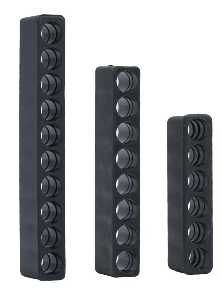 Chave De Fenda Titular Bit Titulares, Organizador De Ferramentas, Acessórios De Plástico, Estojo De Armazenamento, Alta Qualidade, 50mm, 66mm, 83mm, 3Pcs