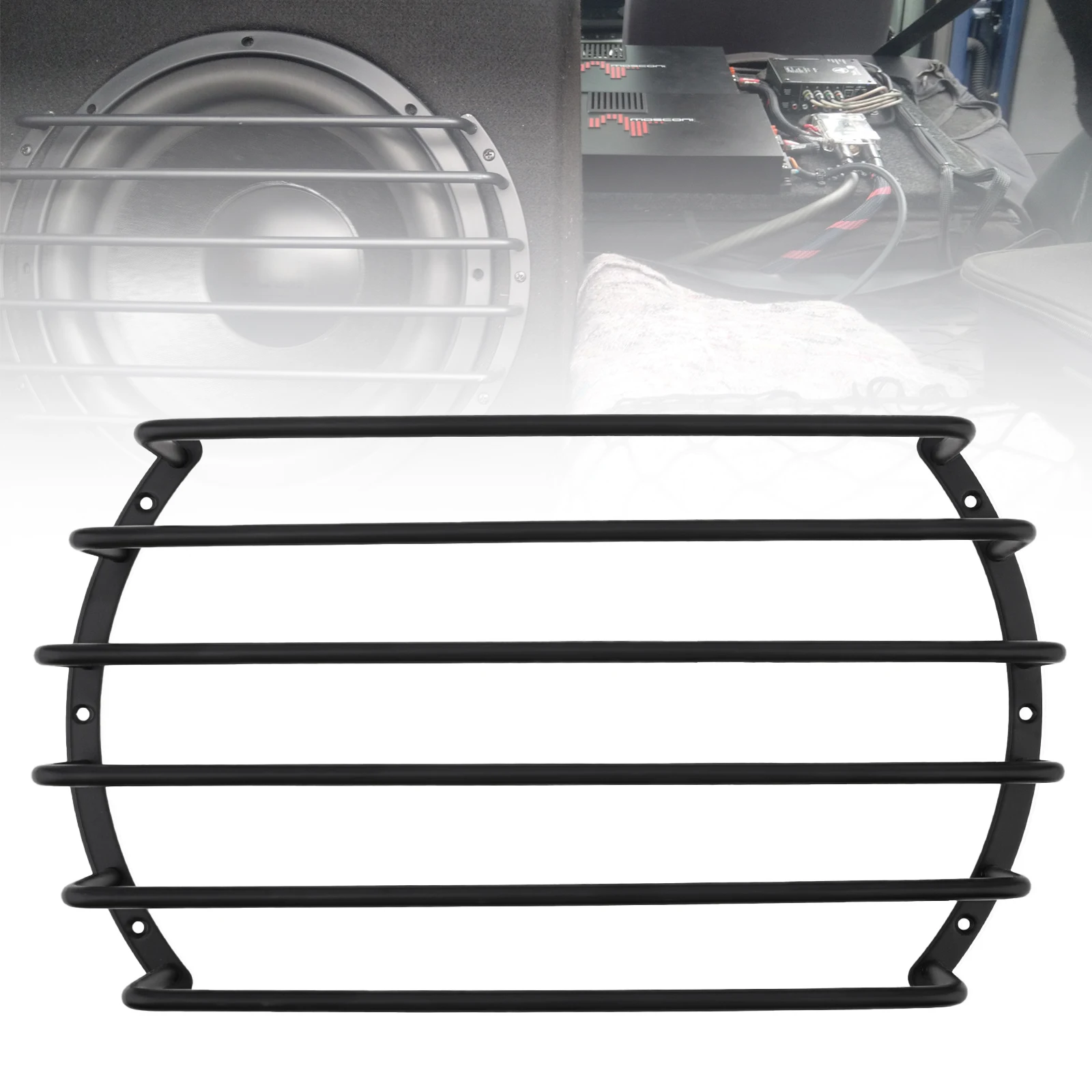 8 Inch 10 Inch 12 Inch Speaker Subwoofer Grill Grille Cover for Car & Home Audio, Rust Resistant Bar Grille