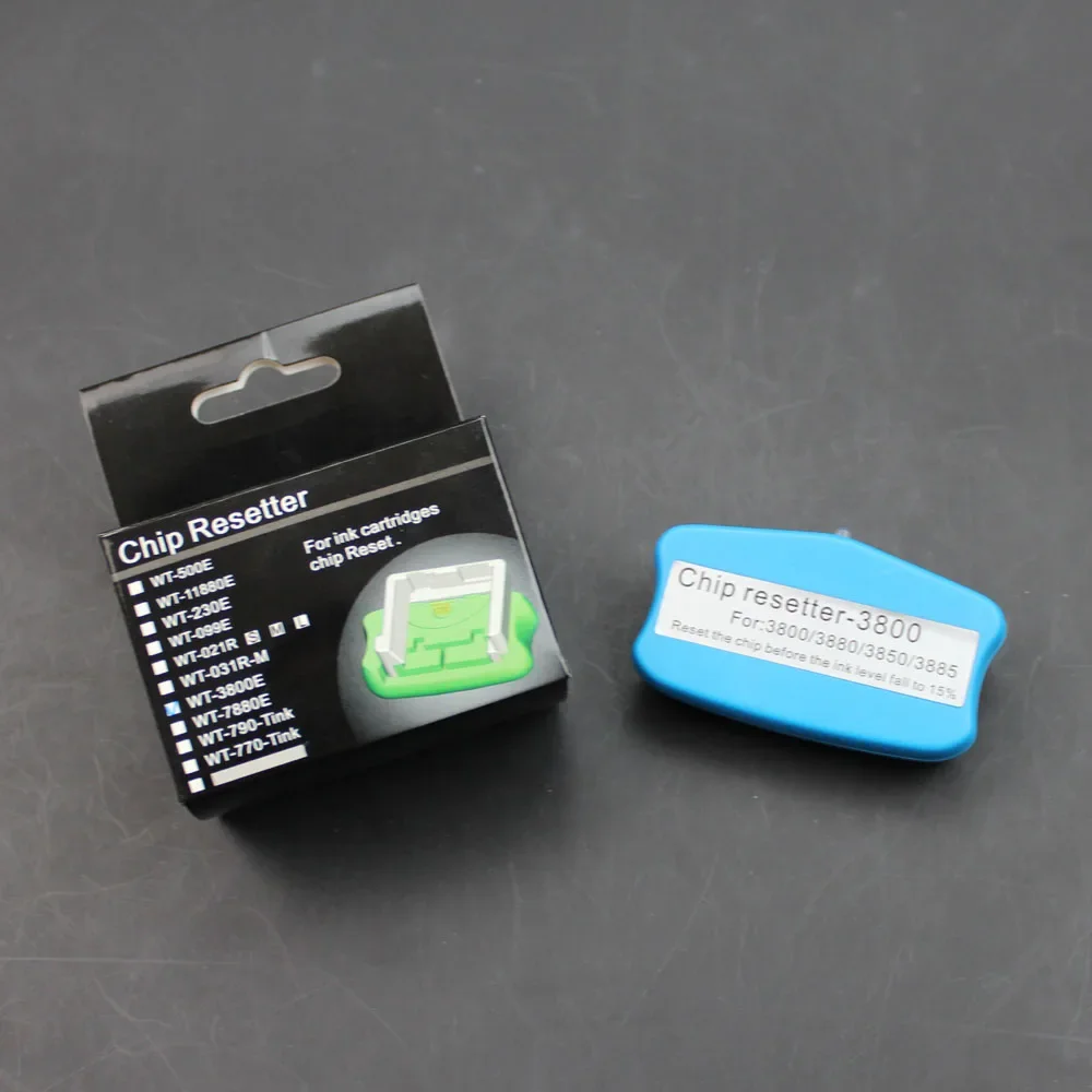 

Универсальный сброс чипа для Epson Stylus Pro 3800 3800C 3850 3880 3890 3885, используемый для картриджа и ящика для обслуживания, сброс чипа