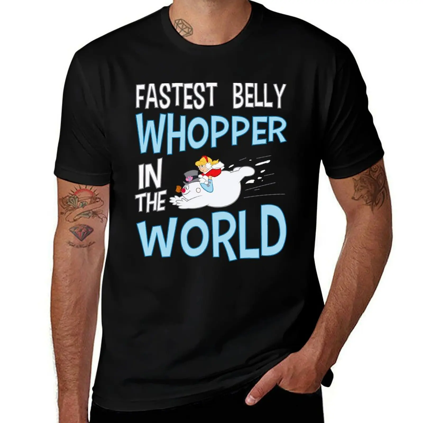 Fastest Belly Whopper In The World T-Shirt boys whites summer shirt t shirt men