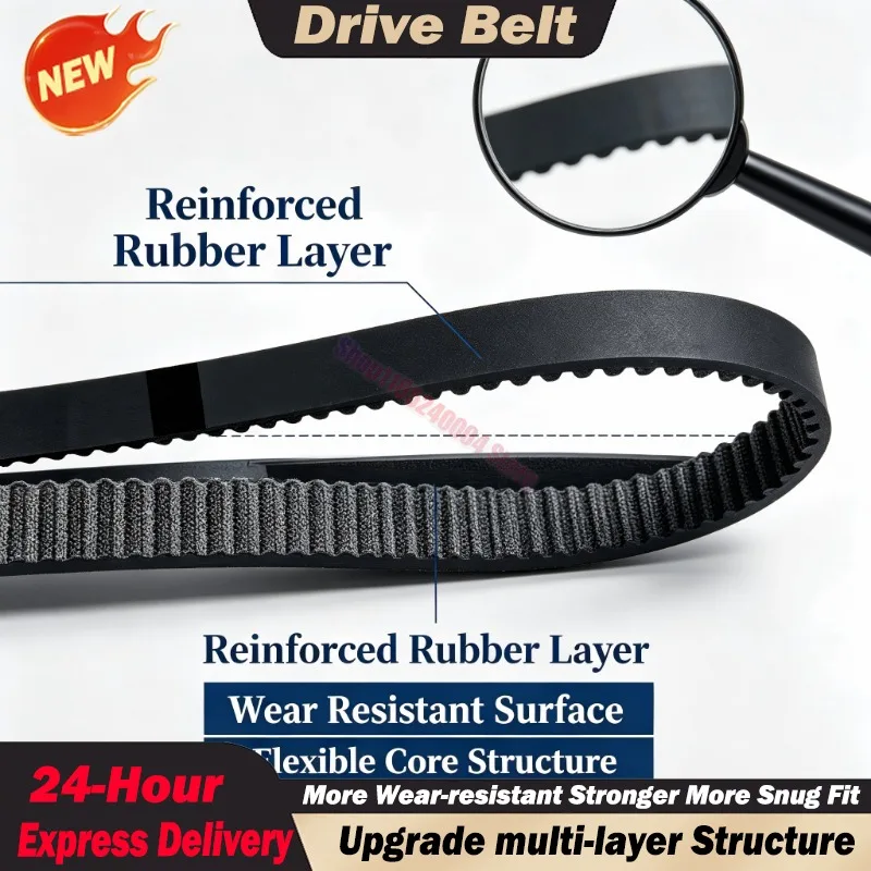 For SYM Symphony S125 SR125 125i Cruisym 125i ETC 860X19.7X28 Motorcycle Parts Transmission Drive Belt 860 19.7 28
