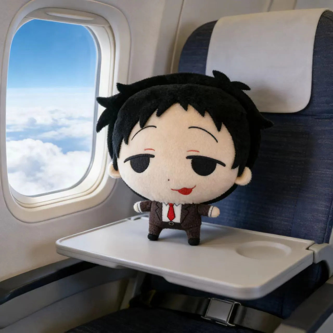 

10CM Toru Adachi Plush Doll Cute Anime Peripherals Toy Birthday Christmas Gift