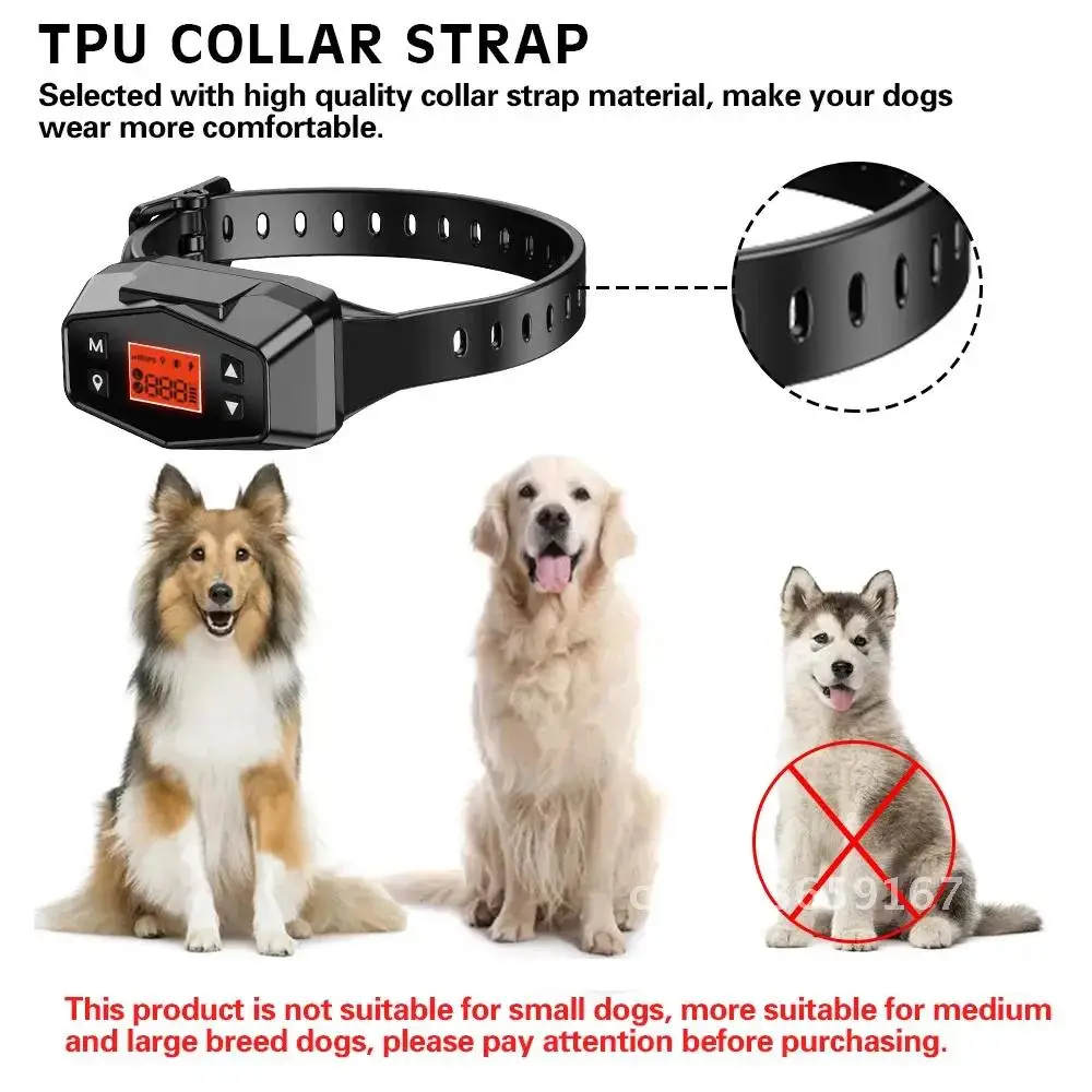 

Wireless GPS Pet Fence Anti Tracker Collar Pet Containment Safety Dog Away Collar System Run Waterproof Dog Electric Training