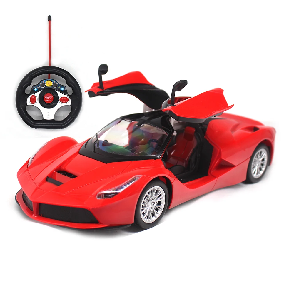 Voiture électrique RC 1:14, modèle classique de porte ouvrable, jouet télécommandé 2.4GHz, cadeau d'anniversaire pour enfants garçons filles 6066