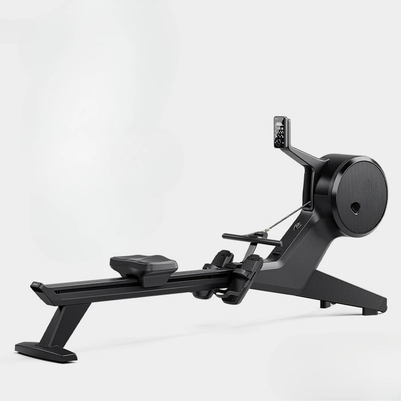 Commercial wind resistance magnetoresistance double resistance rowing machine smart home fitness equipment silent folding