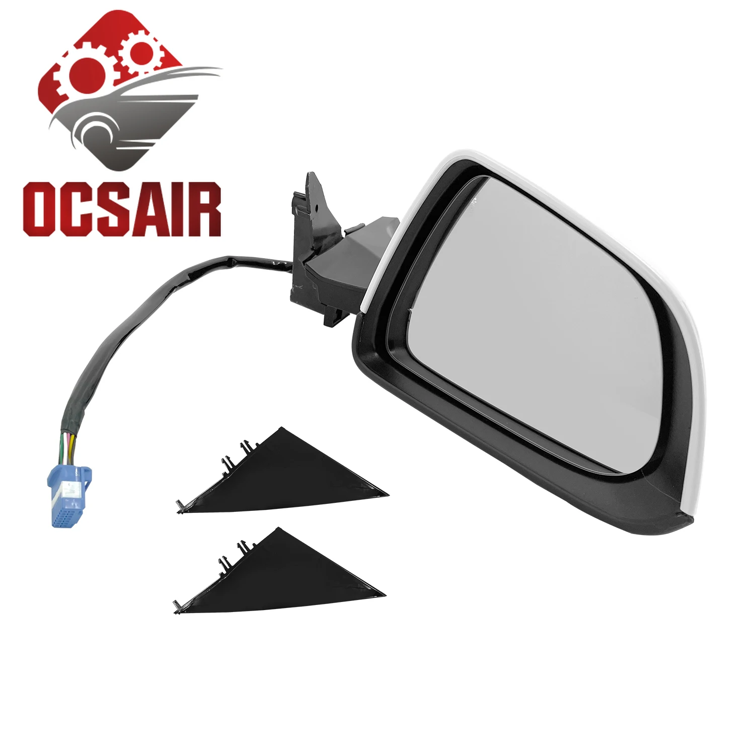 Door Mirror Assembly Rear View Mirror Left Right Compatible with Tesla Model 3 2017 2018 2019 20 21-23 Replace 51167177128