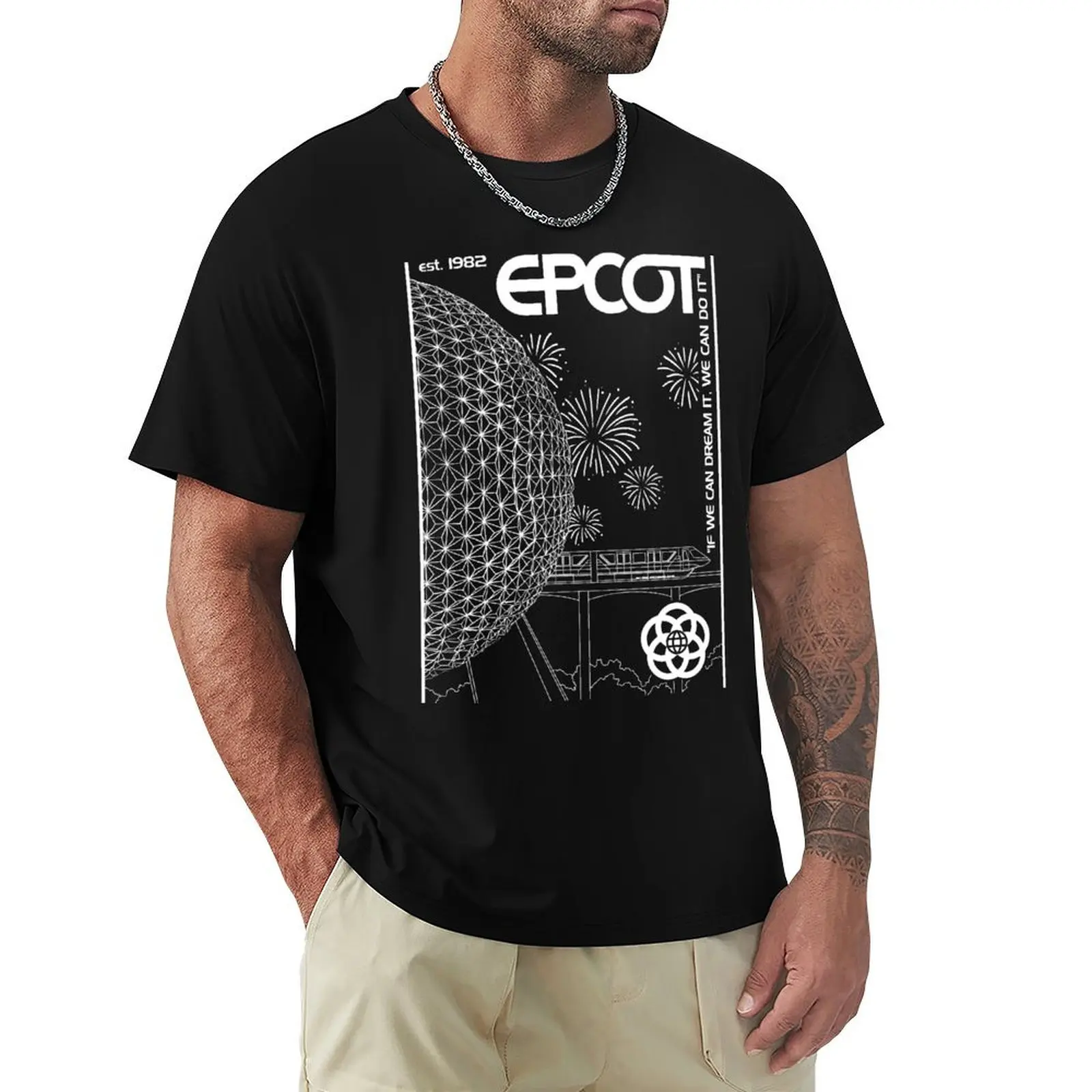 Epcot Center. T-Shirt man t shirt designer shirts men clothing