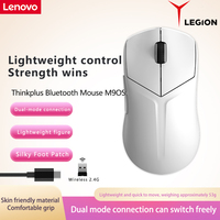 E-Sports Mouse Lenovo Savior M6X Ice White Gaming Mouse Dual Mode Usb-C+2.4G Wireless
