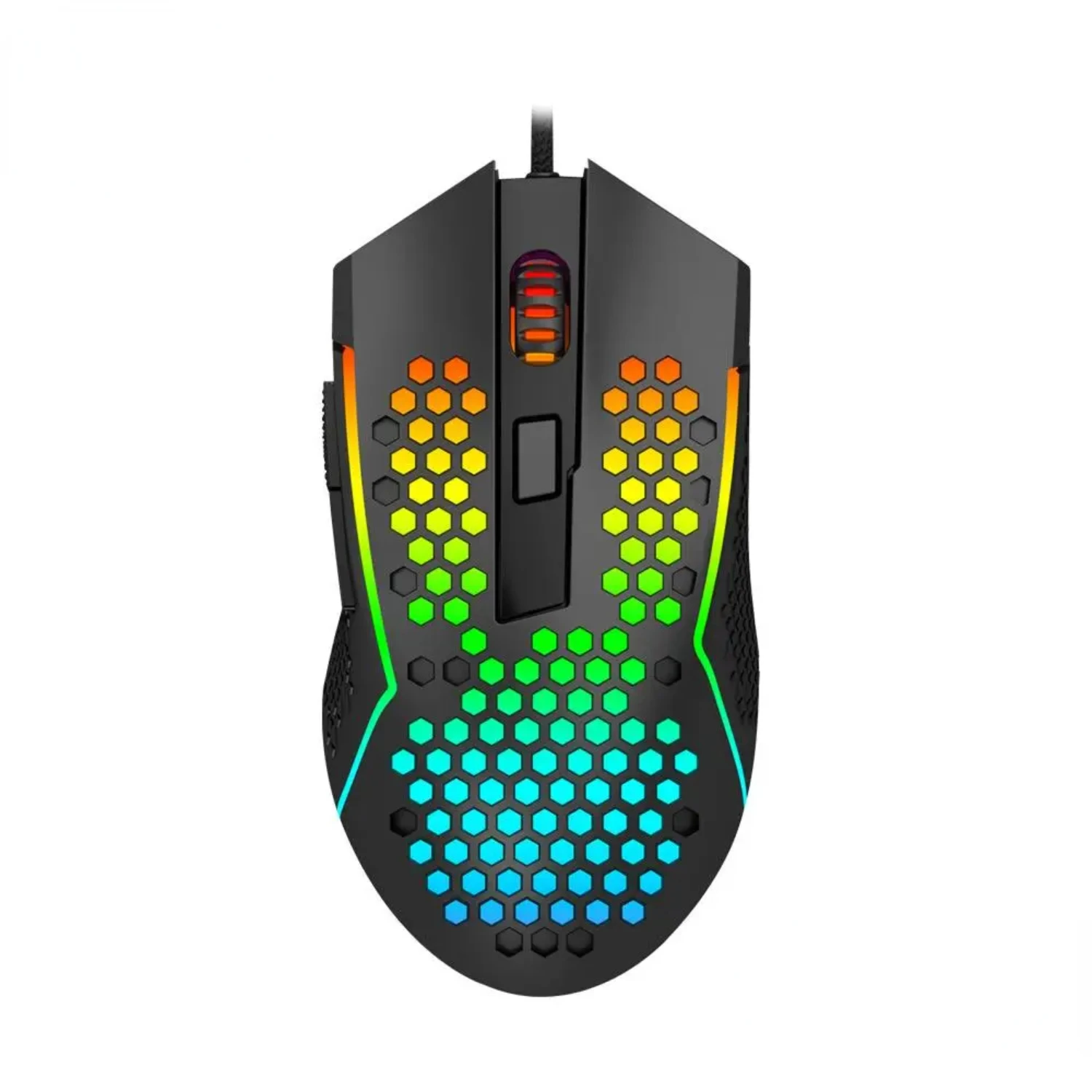 Reaping M987-K USB wired Lightweight RGB Gaming Mouse 12400DPI programmable Ultralight Honeycomb game mice PC computer