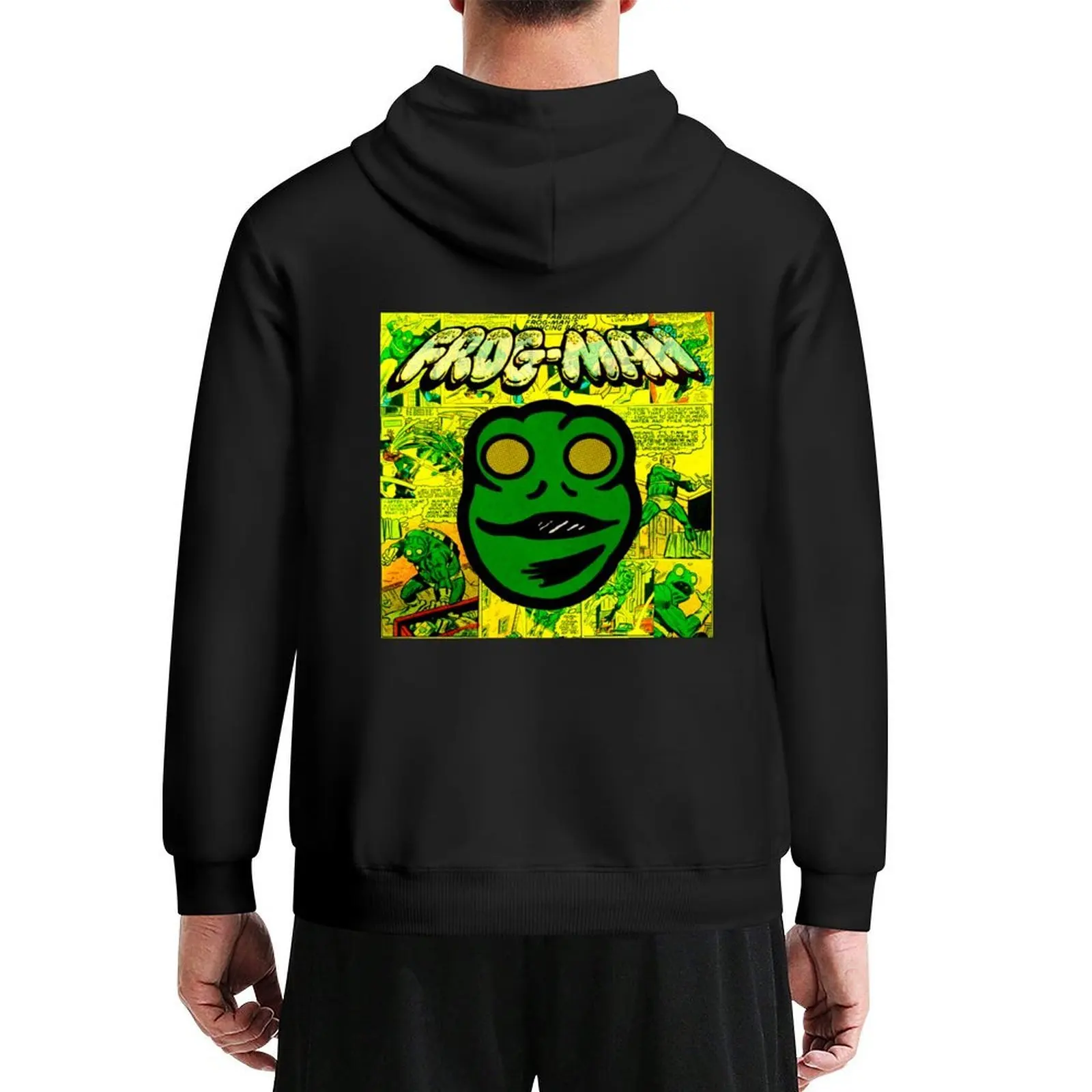 

The Fabulous Frog Man! Hoodie men clothes korean style clothes mens clothing men's autumn clothes new in hoodies & sweat-shirt