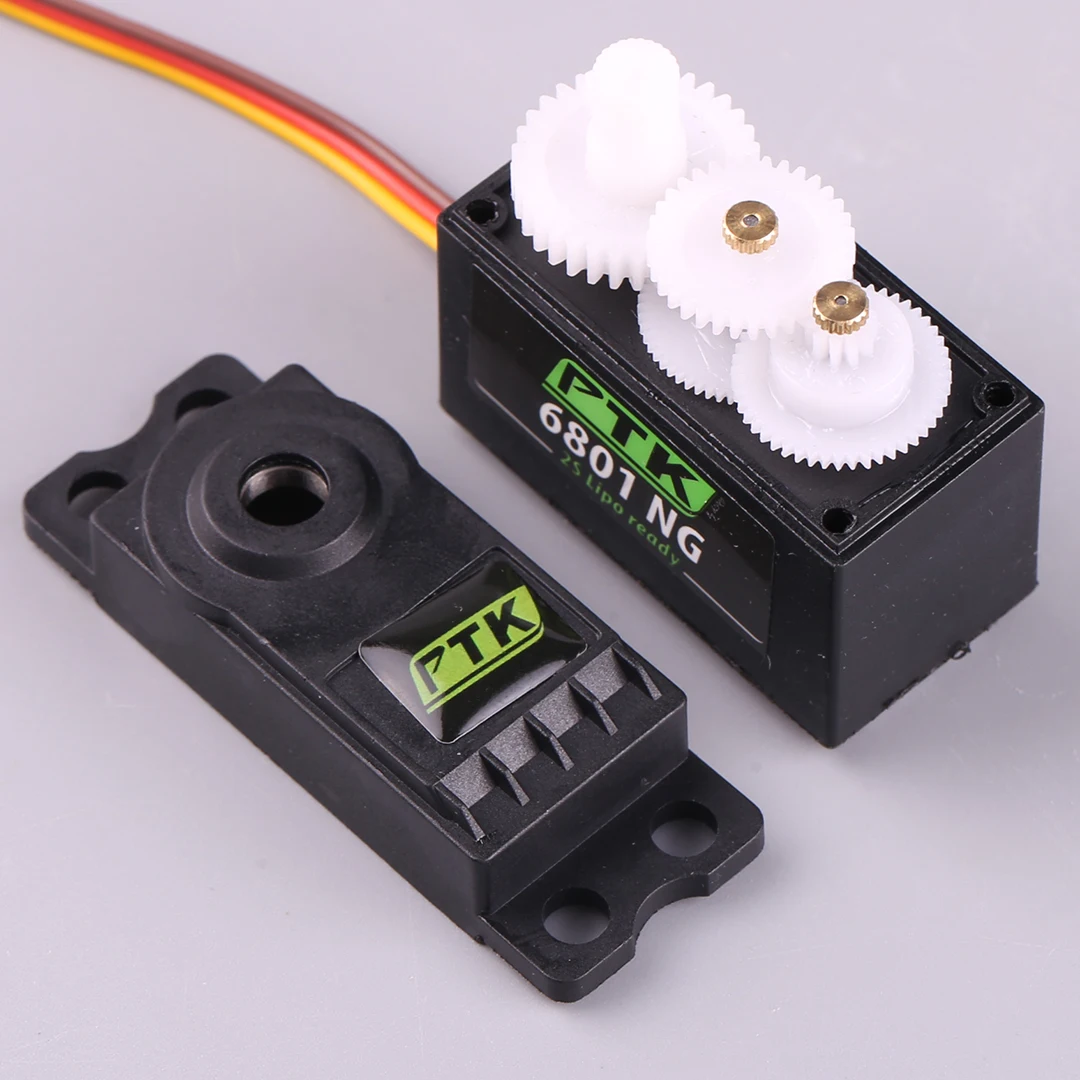 PTK 6801 NG Atacado modelo servo de simulação digital de engrenagem de direção, modelo de navio, planador, asa fixa, motor de direção robô