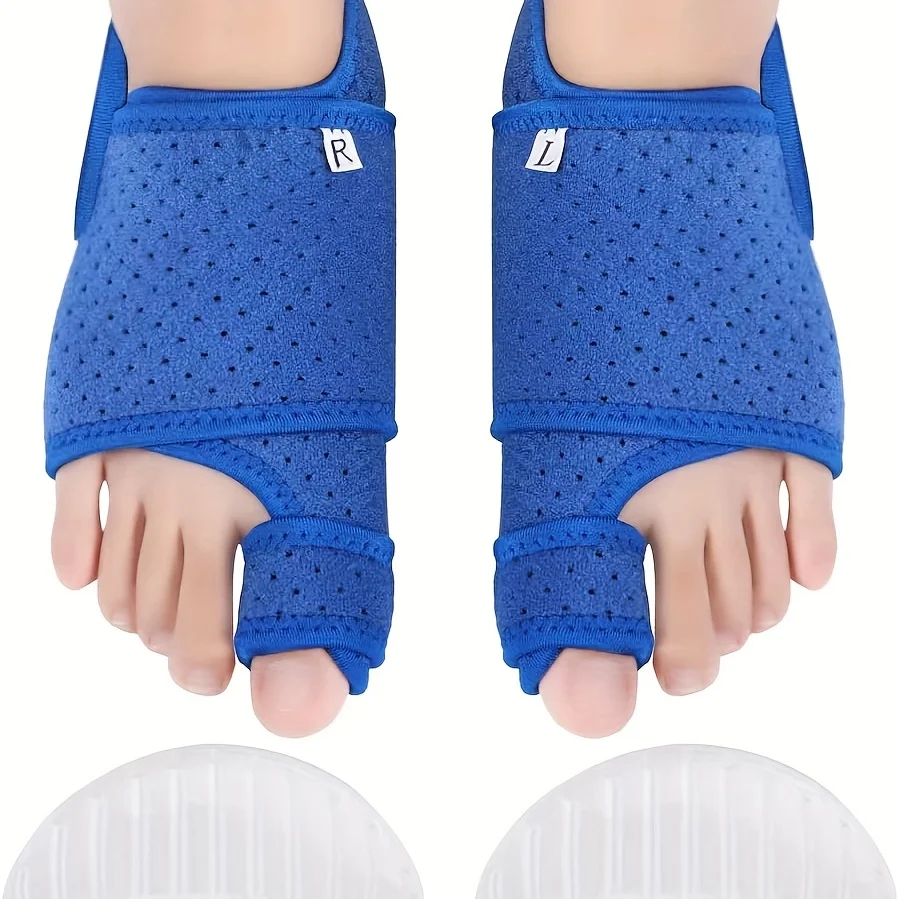 

Bunion Corrector for Women & Men, Orthopedic Bunion Splint for Hallux Valgus Pain Relief, Big Toe Separator, Adjustable Day/Nig