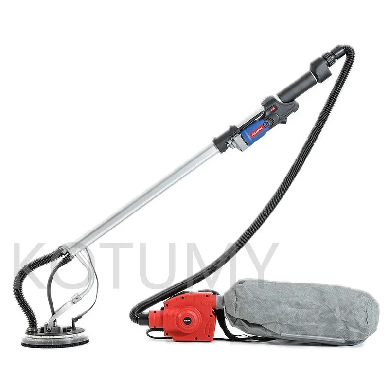 Electric Drywall Sander Putty Sandpaper Machine Led Light Wall Putty Polishing Grinding Machine