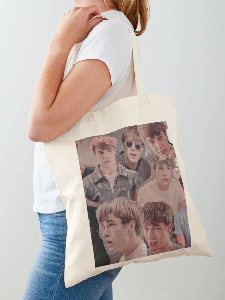 

Finn Nelson My Mad Fat Diary Collage Tote Bag Large bags for women Canvas stote bag Shopper Candy bags