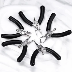 1 pz tainless Steel Mini pinze per gioielli pinze per naso ad ago pinze per naso tondo tagliafili per la riparazione di gioielli strumento manuale fai da te