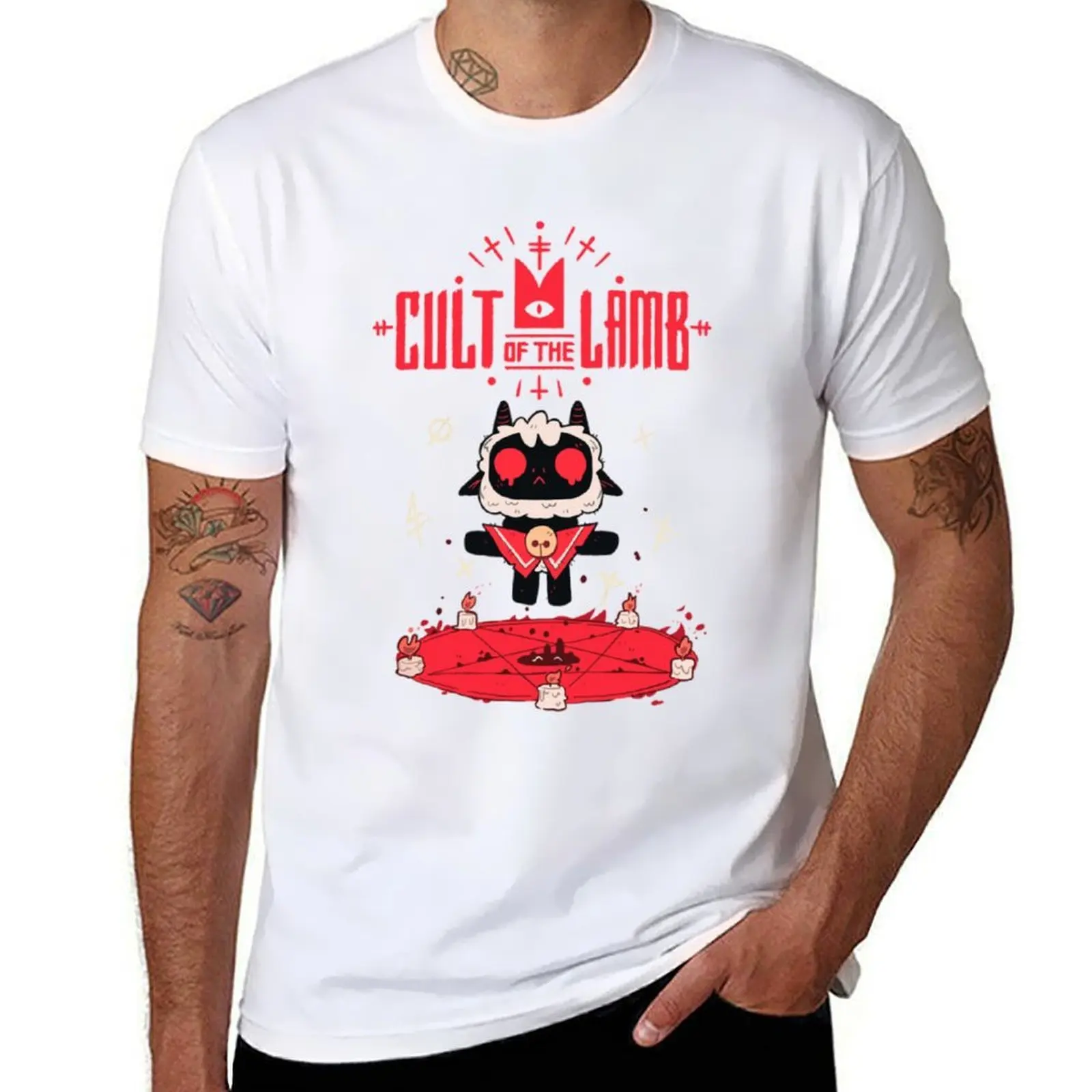 

Cult Of The Lamb T-Shirt cotton t shirts high quality t shirt personalised T-Shirt