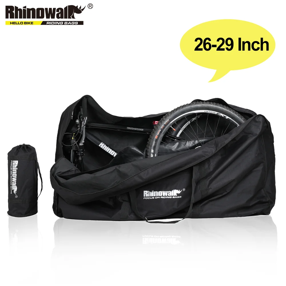 Rhinowalk 26-29 Inch Folding Bike Carry Bag Portable MTB 700C Road BikeTransport Case Travel Outdoor Bycicle Cycling Accessories