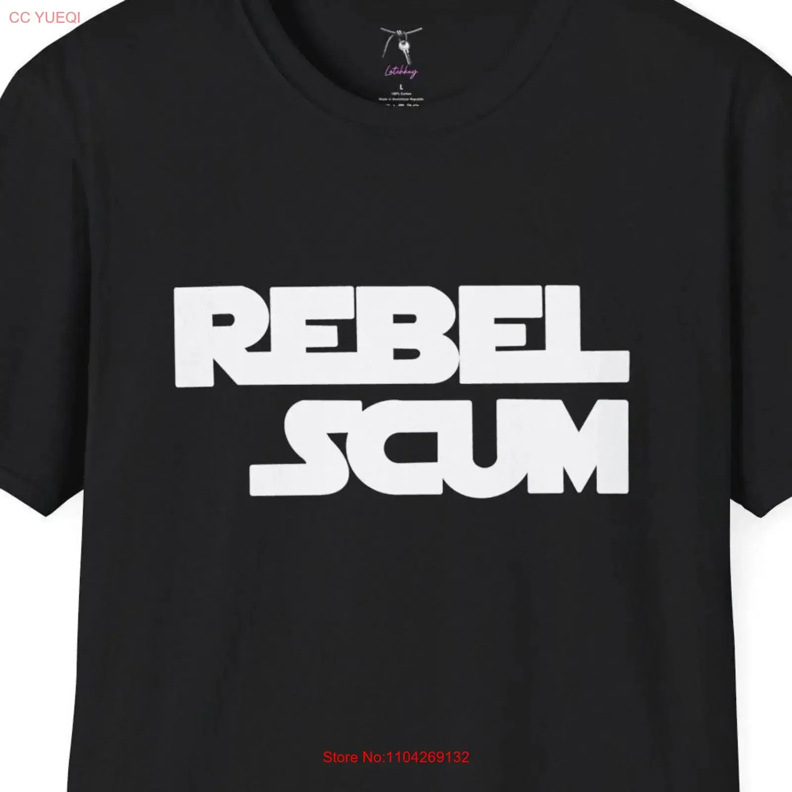 Rebel Scum T Shirt vintage Washed Versatile Soft Stretched Slightly Breathable Comfortable Unisex Casual homme graphic