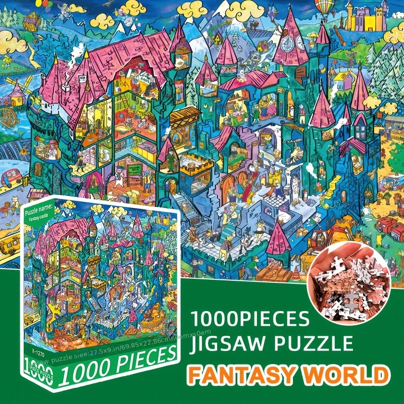 пазл из 1000 деталей