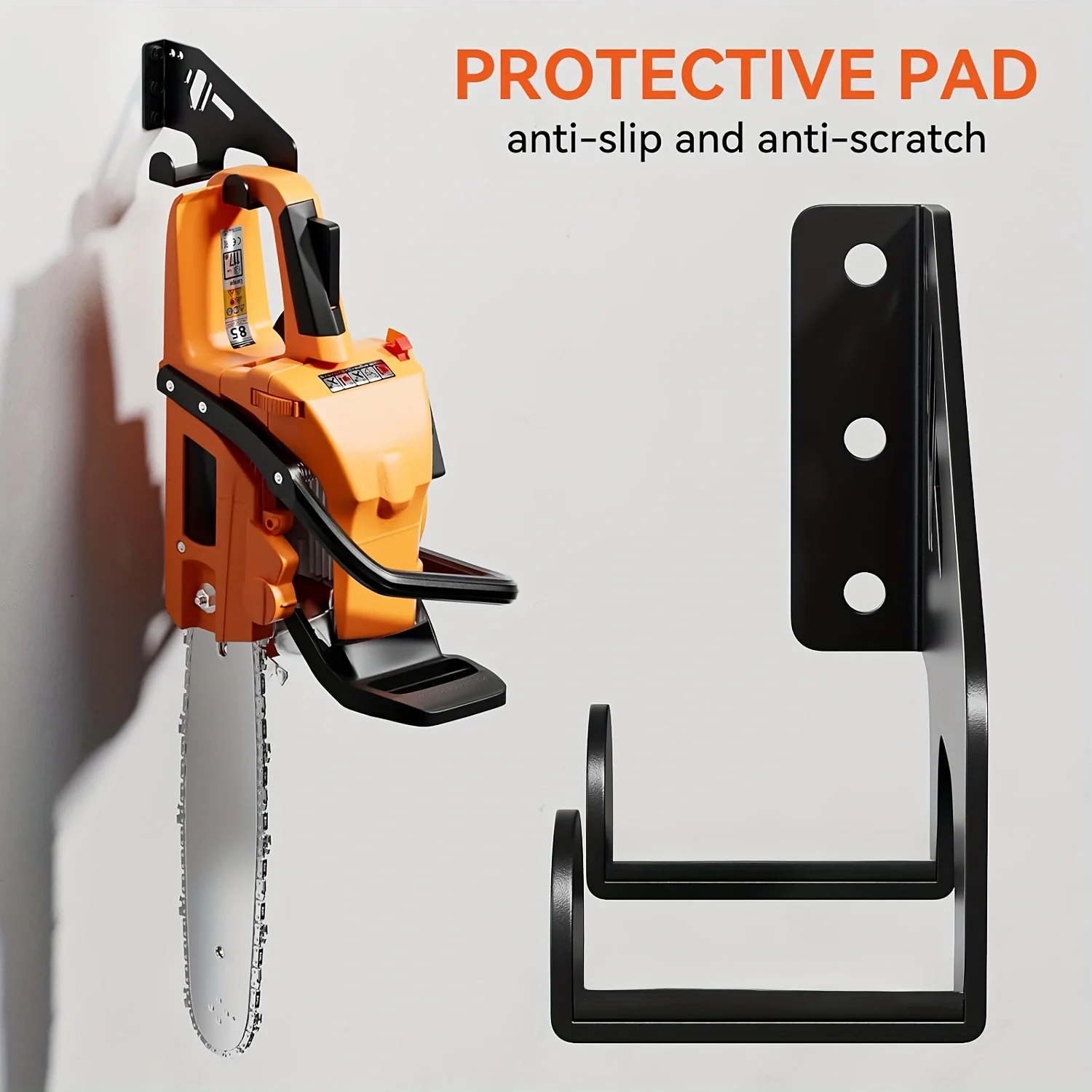 Wall Mounted Bracket for Chainsaw Garage, Heavy-duty Chainsaw Hook, Wall Mounted Chainsaw Frame Bracket 1piece - view 5