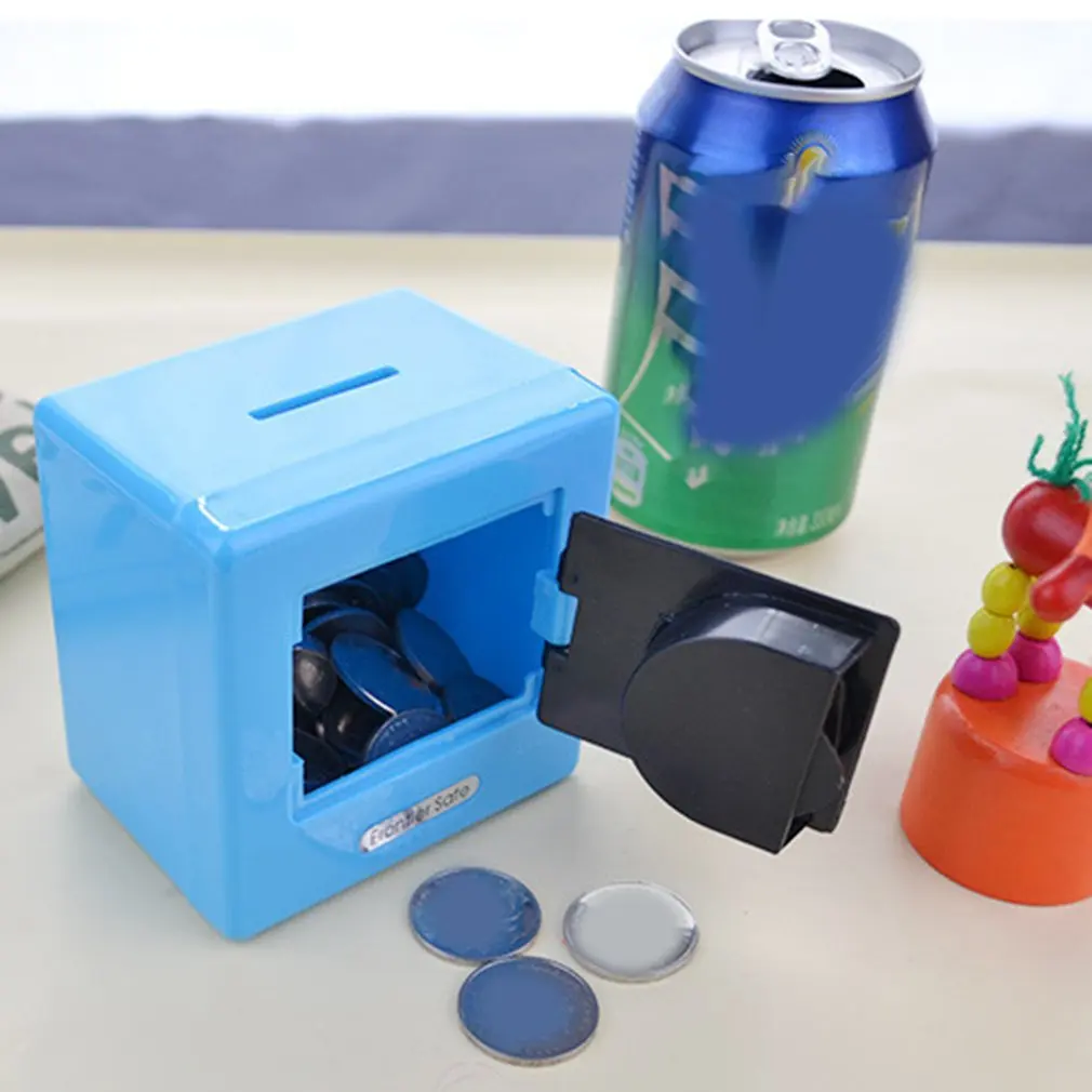 1Pc Mini Geld Dozen Combinatie Lock Money Saving Coin Bankbiljet Cash Piggy Storting Kluis Storage Case Gift Bank code