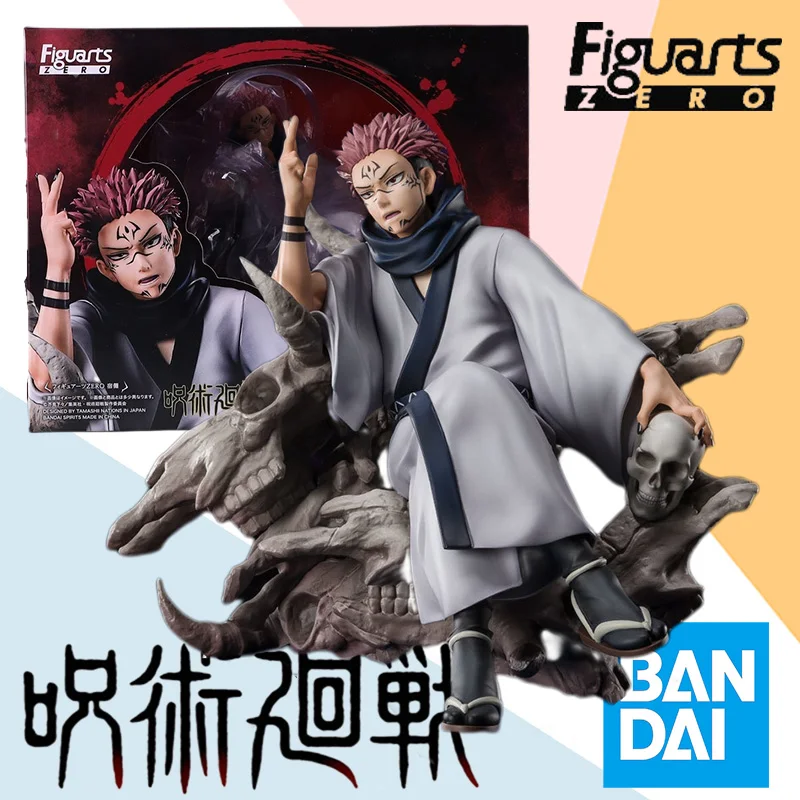 

In Stock Bandai Original box Figuarts Zero Jujutsu Kaisen Ryomen Sukuna Anime Action Figure Finished Model Kit Toy Gift for kid