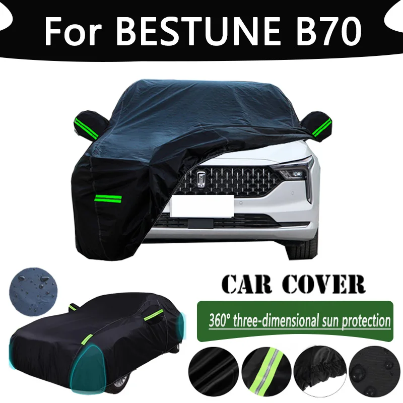 

For BESTUNE B70 Outdoor Protection Full Car Cover Snow Covers Rainwater Sunshine Dustproof Scratches Car Cover