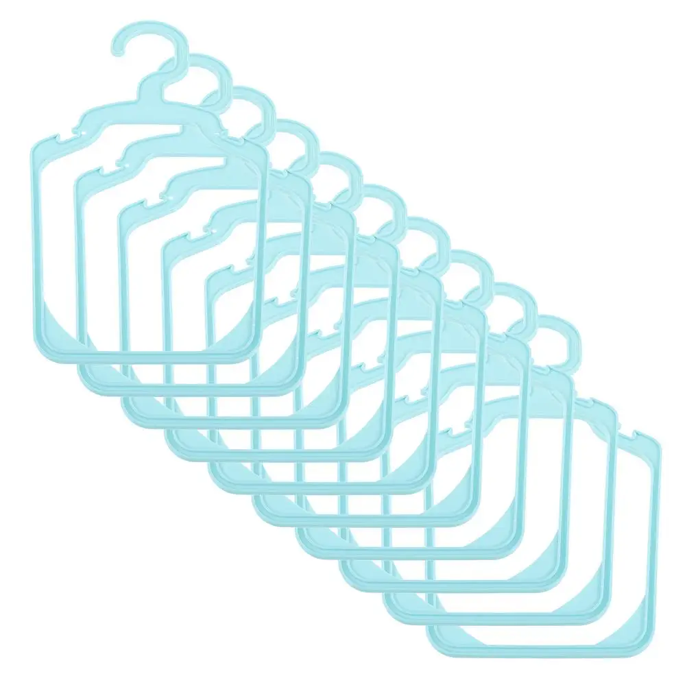 

10 Pcs Dog Clothes Hangers Plastic Material Lightweight Reliable Portable Pet Clothing Rack Cat Child Durable H y Longtime Use
