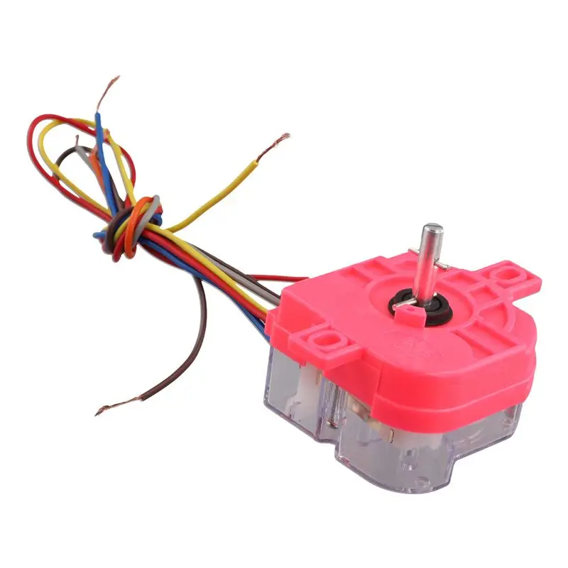 M12K-Universal Washing Machine Parts Timer With 6 Wires 220V 3.5A DXT15SF-G Install Distant 6.5-7.5Cm