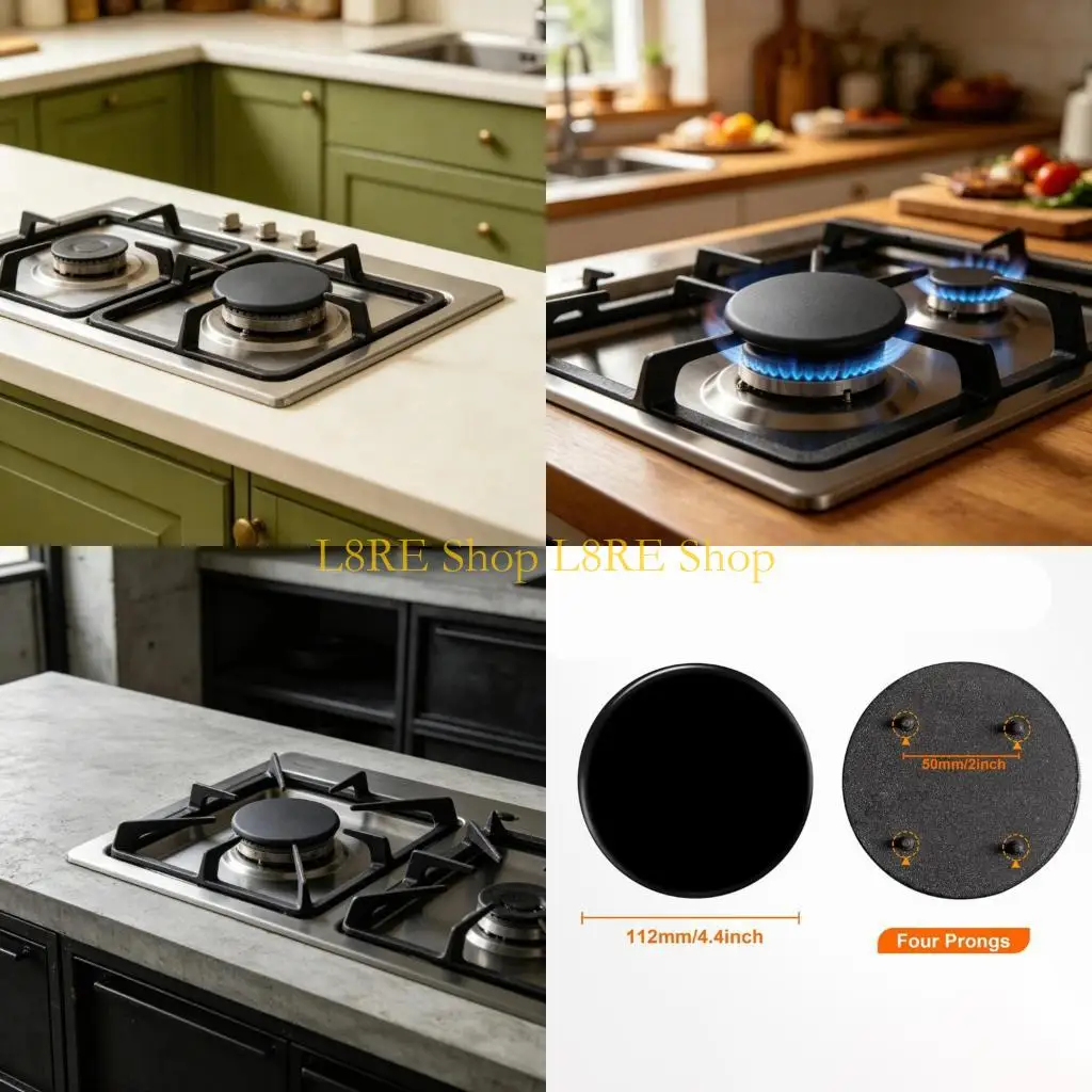 L8RE Kitchen Appliance Part Embedded Stove Diffusers Burners Caps for Professional