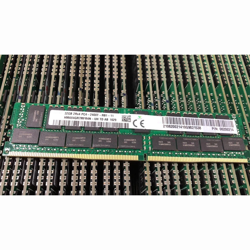 1ชิ้นแรม32กรัม PC4-2400T 2RX4 DDR4 N24DDR403หน่วยความจำ32GB จัดส่งรวดเร็วคุณภาพสูงทำงานได้ดี