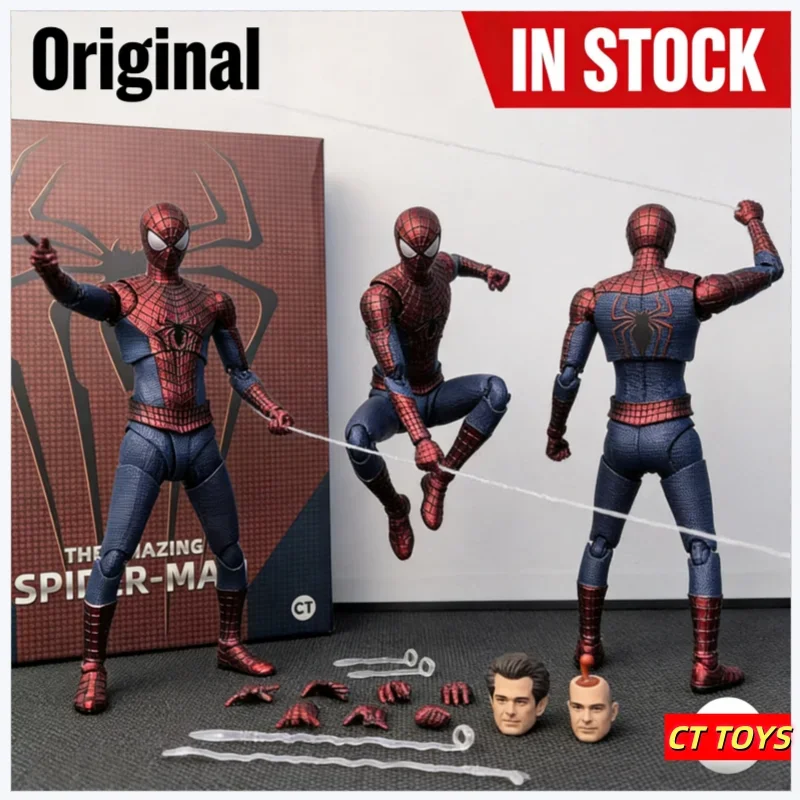 

В наличии: Новая коллекционная фигурка Человека-паука (Эндрю Гарфилд) из серии CT Toys - The Amazing Spider-Man