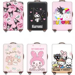 Sanrio Luggage Trolley Suitcase Carry-On Case Dustproof Protective Cover Kuromi My Melody Hand Luggage Dustproof Elastic Cover