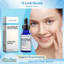 Glycolic Acid Peel Serum Exfoliating Minimizing Pores Reduce Acne Repair Moisturizer Brighten Nourish Whitening Beauty Skin Care