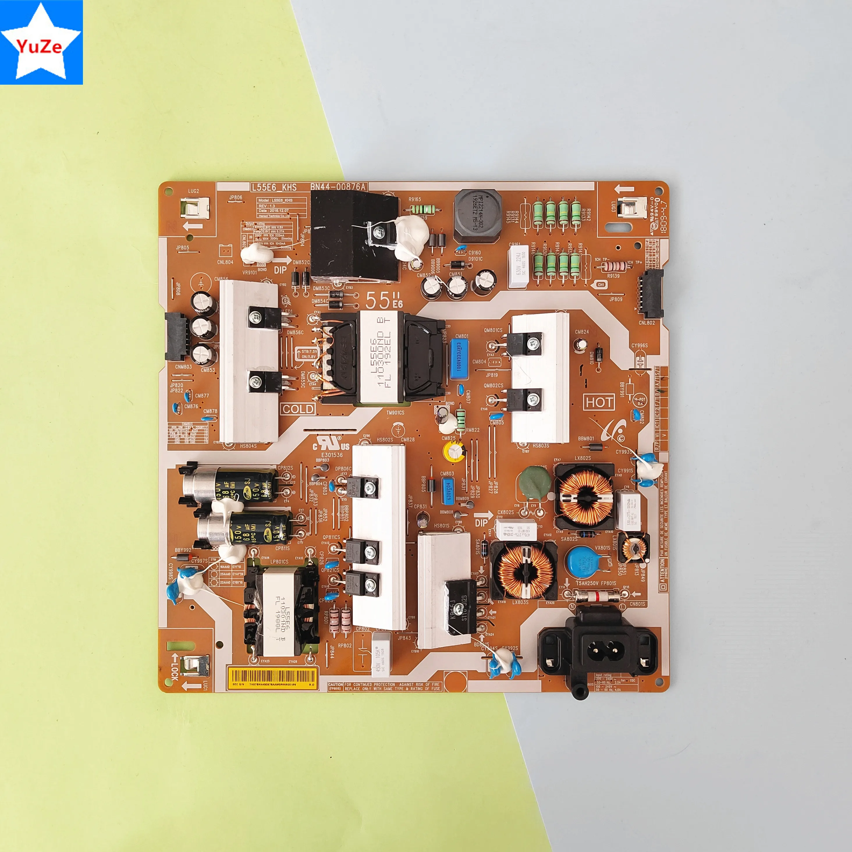 NEW BN44-00876A BN44-00876A BN44-00876B L55E6-KHS Power Supply Board for UN49MU7000F UN55KU7000FXZA UE49MU7500U UE49KU6479U TV