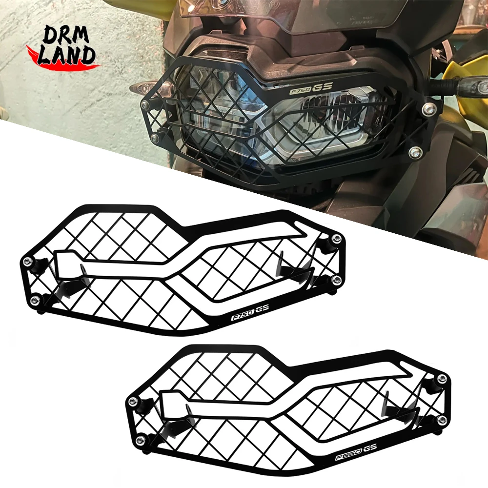 

Аксессуары для мотоциклов F850GS F750GS, защитная крышка передней фары, решетка для BMW F850 GS F 750GS 2018-2022 2021