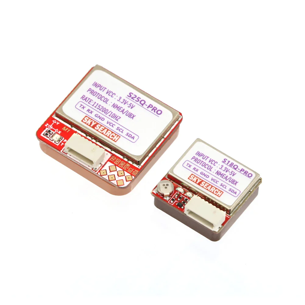 SKY SEARCH S18Q-Pro S25Q-Pro U-Blox GPS مع بوصلة تناسب Betaflight، Inav، APM، PIX4 لأجزاء الطائرة بدون طيار RC FPV #5