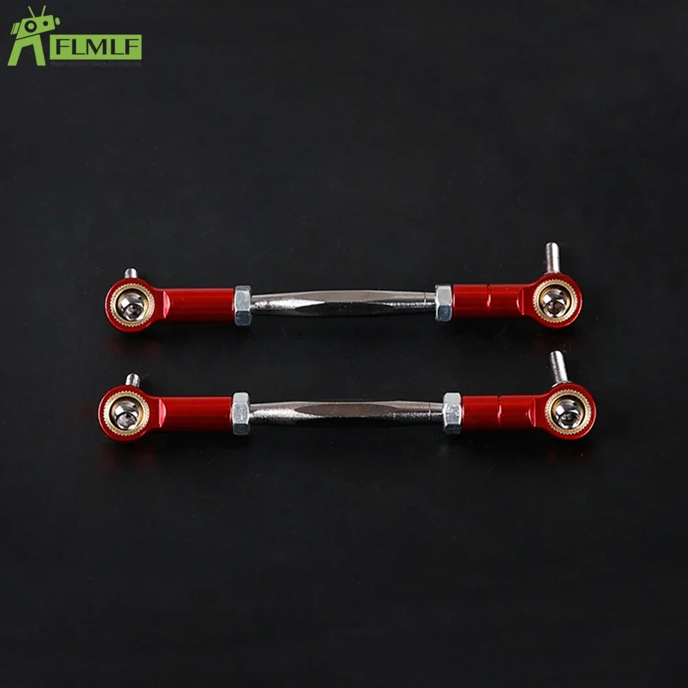 Alloy CNC Steering Plate Set Steering Tie Rod Fit for 1/5 HPI ROFUN ROVAN KM BAJA 5B 5T 5SC SS Rc Car Parts