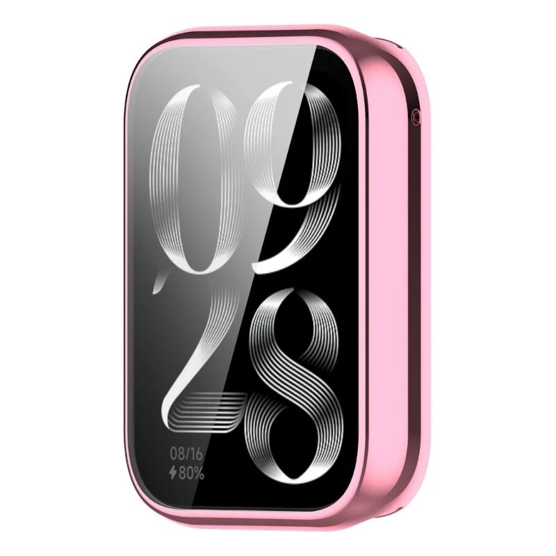TPU Screen Protector Case Cover Bumper Shell for Mi Band 8 Bracelet