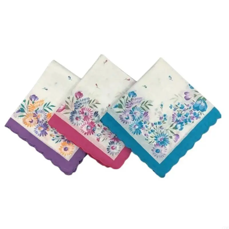 C71F Fazzoletto da taschino per festa matrimonio Fazzoletti cotone per papà nonno