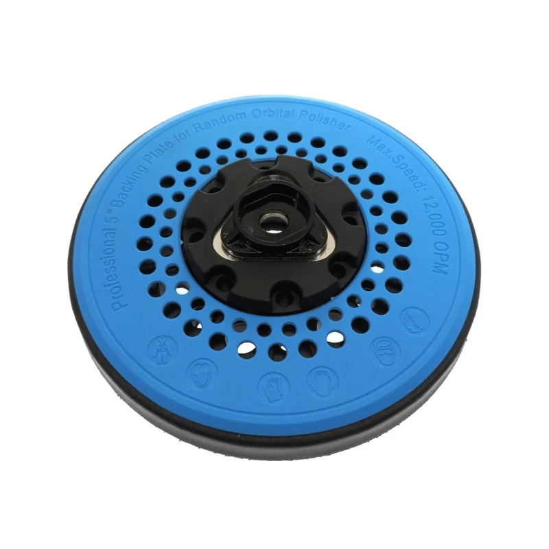 5 Inches 49 Hole Self Adhesive Dust Backing Pad Hook and Loop Sanding Plate