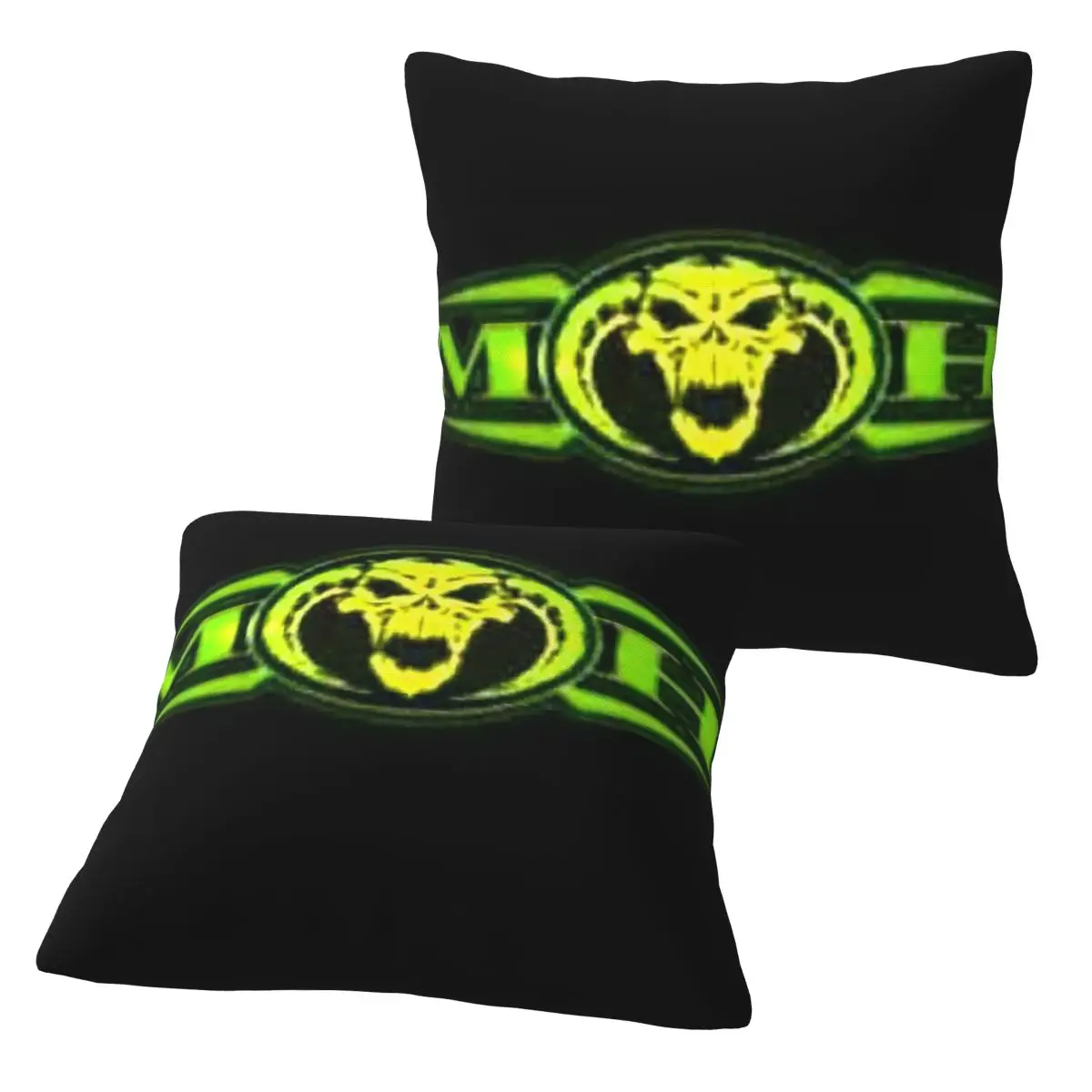 Masters Of Hardcore Of A Dutch Hardcore 2 pcs Square Pillowcase Pillow Cover Cushion Decor Comfort Throw Pillow for Living Room