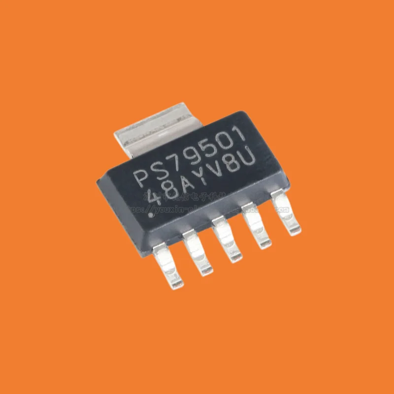 10pcs/Original genuine TPS79501DCQR SOT-223-6 500mA low voltage drop linear regulator chip