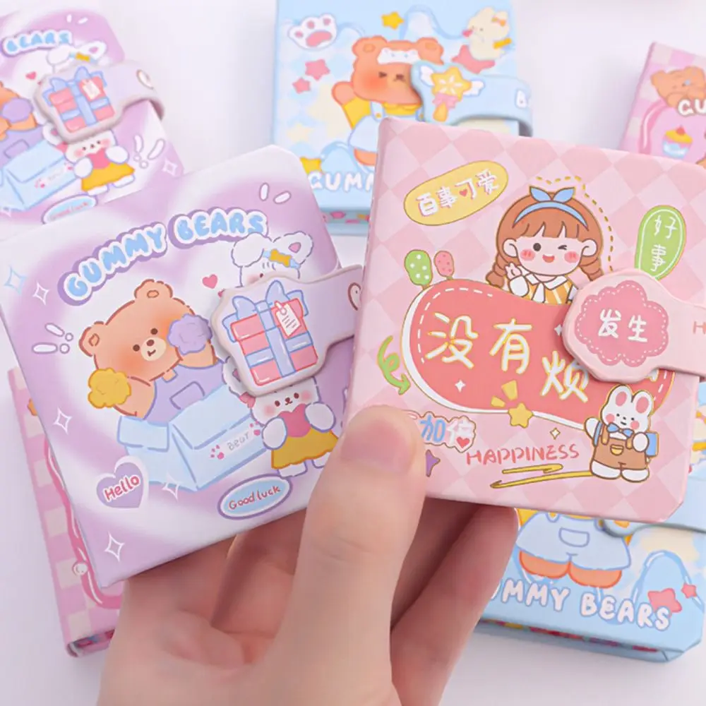 Mini Planner Notebook Cute Portable Kawaii Diary Notepad Cartoon School Supplies Student