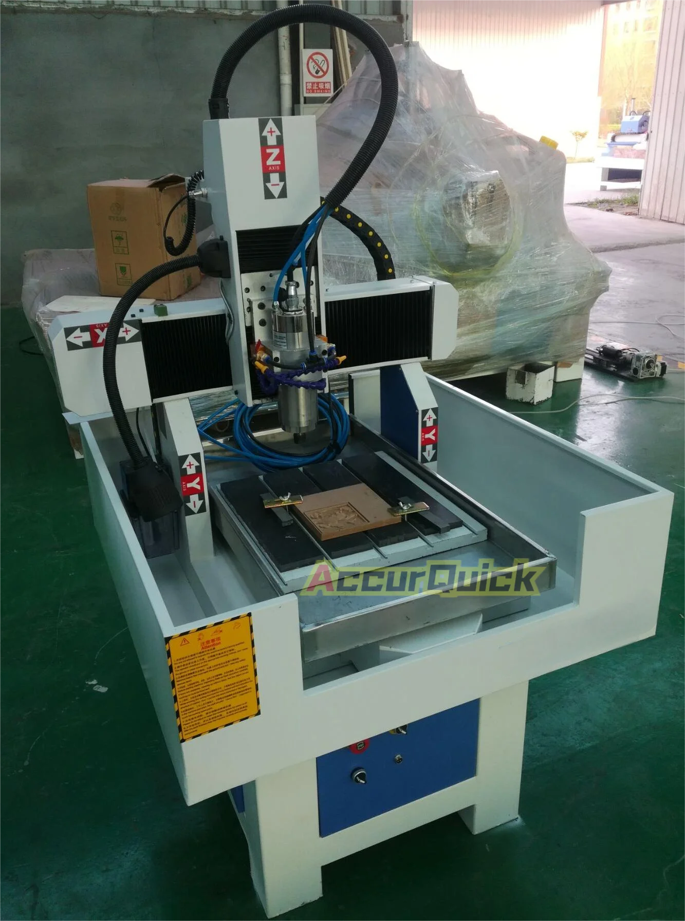 

Electronic Components Engraving CNC Machine with 400*400*200mm Working Area