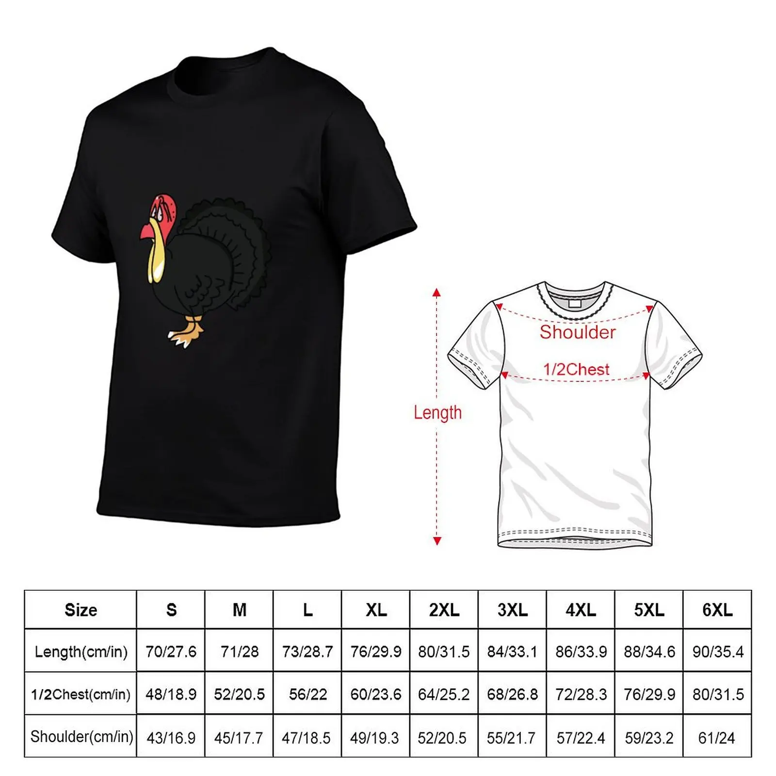 Bush Turkey T-Shirt designer shirts plain mens graphic t-shirts anime