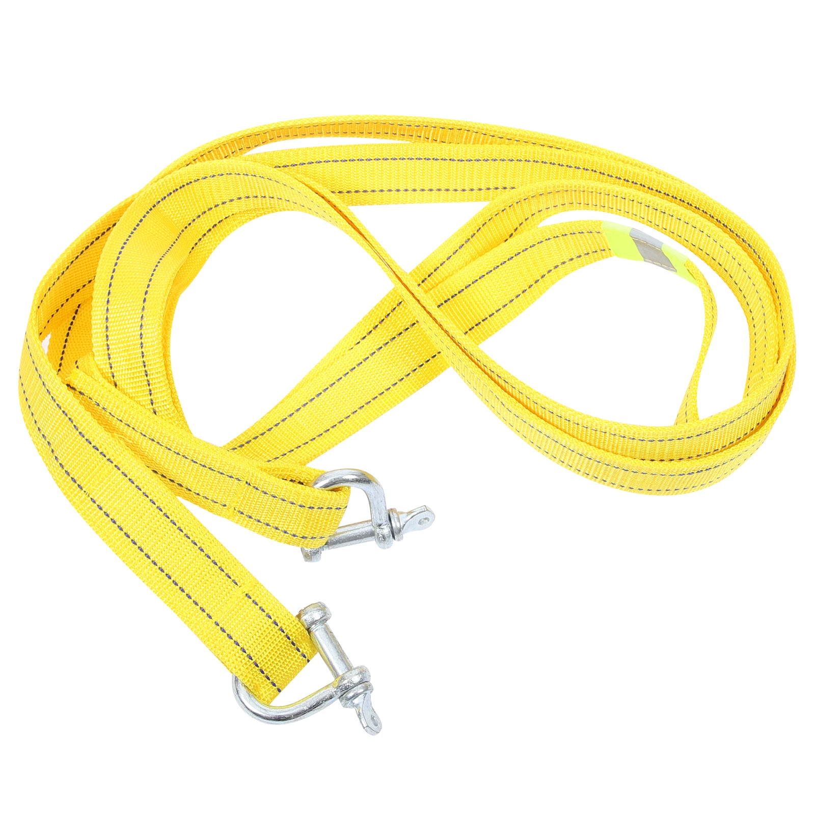 

Glow in Dark Tow Rope Straps Heavy Duty Car Truck Boat Vehicles Safety Night Pull Straps Hooks Chains Durability Wear Resistance