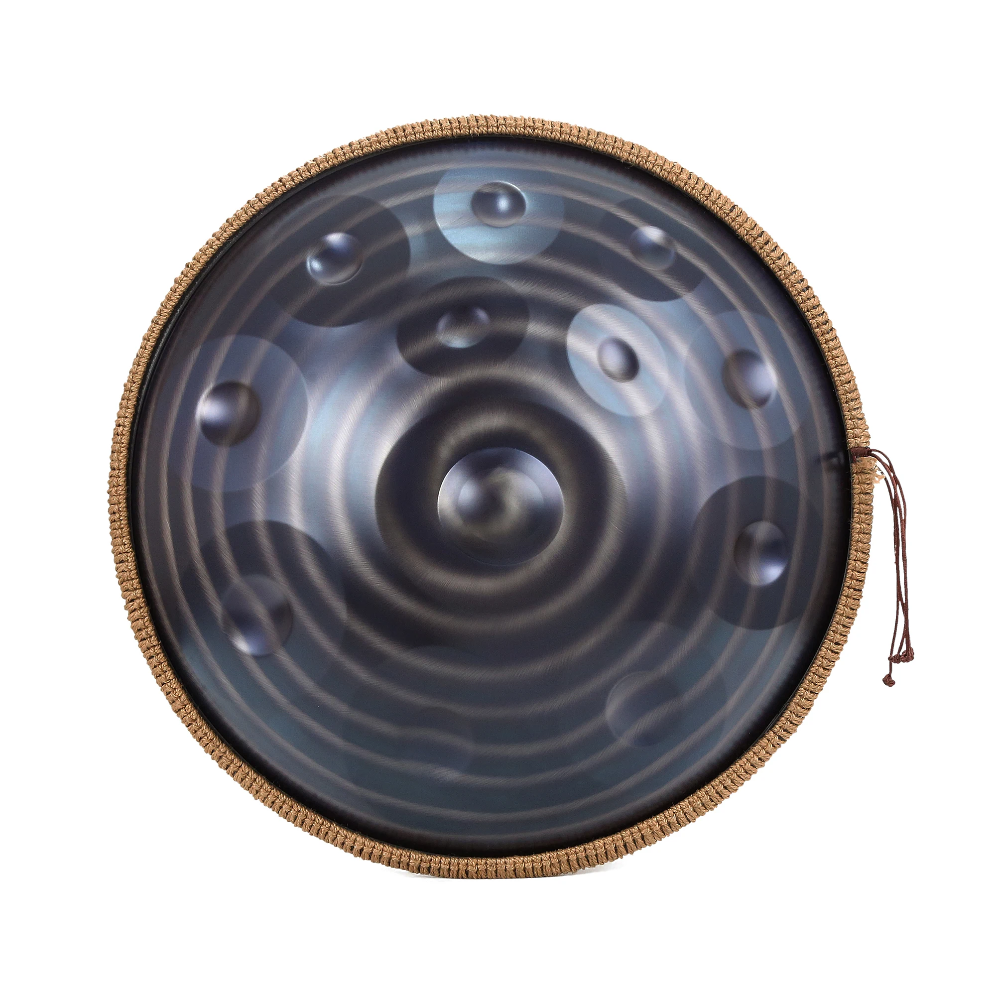 Handpan 440HZ 10 Notes 9 12 D Minor 432HZ Pantam 22 inch Nitriding Steel Hand Pan Drum Yoga Meditation Musical Instruments