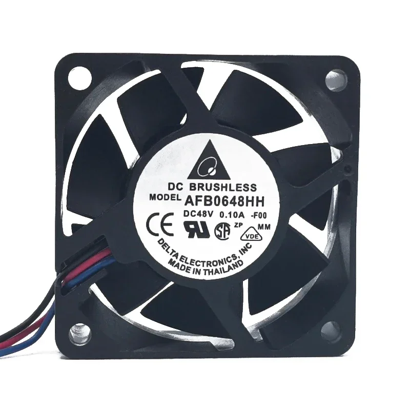 60*60*25MM Delta AFB0648HH 6025 48V 0.12A 6CM Ultra-quiet large air volume inverter cooling fan