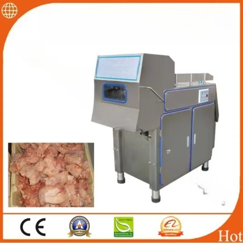 Beef Frozen Meat Slicer Frozen Meat Cutter 2000kg Per Hour CE Certification